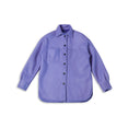 Buttoned Long-Sleeved Reversible Jacket (Prune Violet) Buttoned Long-Sleeved Reversible Jacket (Prune Violet)