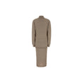 Trompe L'oeil Dress (Light Taupe) Trompe L'oeil Dress (Light Taupe)