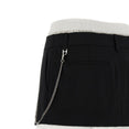 Pre-Styled Skort W/Chain (Black/White) Pre-Styled Skort W/Chain (Black/White)