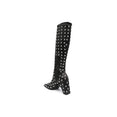 Studded Bridge Stretch Boots (Black/Silver) Studded Bridge Stretch Boots (Black/Silver)
