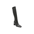 Studded Bridge Stretch Boots (Black/Silver) Studded Bridge Stretch Boots (Black/Silver)