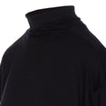 Relaxed Mock Neck T-shirt (Black) Relaxed Mock Neck T-shirt (Black)