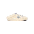 Women's Super Star Sabot With Glitter Star (Natural White/Silver) Women's Super Star Sabot With Glitter Star (Natural White/Silver)
