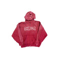Luke Fleece Hoodie (Burgundy) Luke Fleece Hoodie (Burgundy)