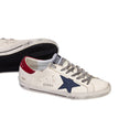 Men's Super Star Sneakers (White/Blue/Red) Men's Super Star Sneakers (White/Blue/Red)