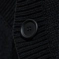 00 Glide Diag Vars Knit Cardigan (Black/White) 00 Glide Diag Vars Knit Cardigan (Black/White)