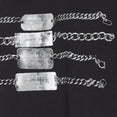 Short Sleeve Tee W/ Chain Graphic (Black) Short Sleeve Tee W/ Chain Graphic (Black)