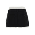 Pre-Styled Skort W/Chain (Black/White) Pre-Styled Skort W/Chain (Black/White)