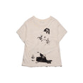 Nun Kicks Baby T-Shirt (Dirty White) Nun Kicks Baby T-Shirt (Dirty White)