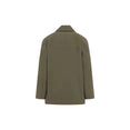 Oversized Double Breasted Cropped Coat (Gray) Oversized Double Breasted Cropped Coat (Gray)