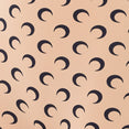 Moon Printed Jersey Biker Shorts (Tan) Moon Printed Jersey Biker Shorts (Tan)