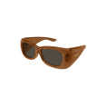 Oversized Pillowed Sunglasses (Brown) Oversized Pillowed Sunglasses (Brown)