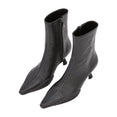 Leather Ankle Boots (Black) Leather Ankle Boots (Black)