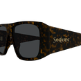 Wide Rectangular Sunglasses (Havana/Grey) Wide Rectangular Sunglasses (Havana/Grey)