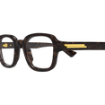 Squared Shape Eyeglasses (Havana/Transparent) Squared Shape Eyeglasses (Havana/Transparent)