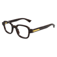 Squared Shape Eyeglasses (Havana/Transparent) Squared Shape Eyeglasses (Havana/Transparent)