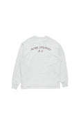 Henley Neck Sweatshirt (Pale Grey Melange) Henley Neck Sweatshirt (Pale Grey Melange)
