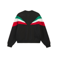 x Willy Chavarria Fleece Crewneck Sweatshirt (Black) x Willy Chavarria Fleece Crewneck Sweatshirt (Black)
