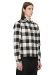 Cropped Outershirt (Black Plaid) Cropped Outershirt (Black Plaid)