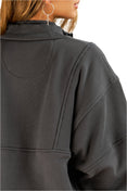 Retro Half Zip (Charcoal Luxe French Terry) Retro Half Zip (Charcoal Luxe French Terry)