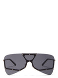 Tower Sunglasses (Silver Temple/Black) Tower Sunglasses (Silver Temple/Black)