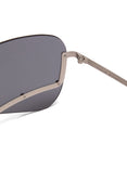 Tower Sunglasses (Silver Temple/Black) Tower Sunglasses (Silver Temple/Black)