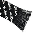 Monogram Scarf (Black) Monogram Scarf (Black)