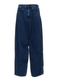 8OZ Denim Chemical Wash Side Braid Jeans (Indigo) 8OZ Denim Chemical Wash Side Braid Jeans (Indigo)