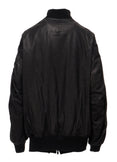Soft Leather Double Zip Blouson (Black) Soft Leather Double Zip Blouson (Black)