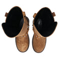 Edeed Riding Boots With Belt And Chains (Camel) Edeed Riding Boots With Belt And Chains (Camel)
