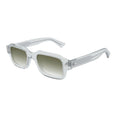 Intrecciato Rectangular Sunglasses (Grey/Green) Intrecciato Rectangular Sunglasses (Grey/Green)