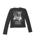 Baby Gary Shrunken Longsleeve T-Shirt (Faded Black) Baby Gary Shrunken Longsleeve T-Shirt (Faded Black)