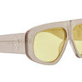 x The Attico Sunglasses (Milano Glitter/Silver/Yellow) x The Attico Sunglasses (Milano Glitter/Silver/Yellow)