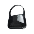 Patent Leather Bag with Rhinestone Logo Patent Leather Bag with Rhinestone Logo