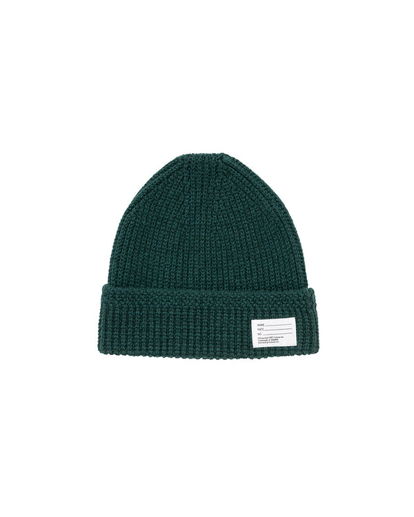 Knitted Visvim Beanie Hat (Green)