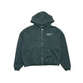 Classic Logo Zip Up Hoodie (Forest Green)