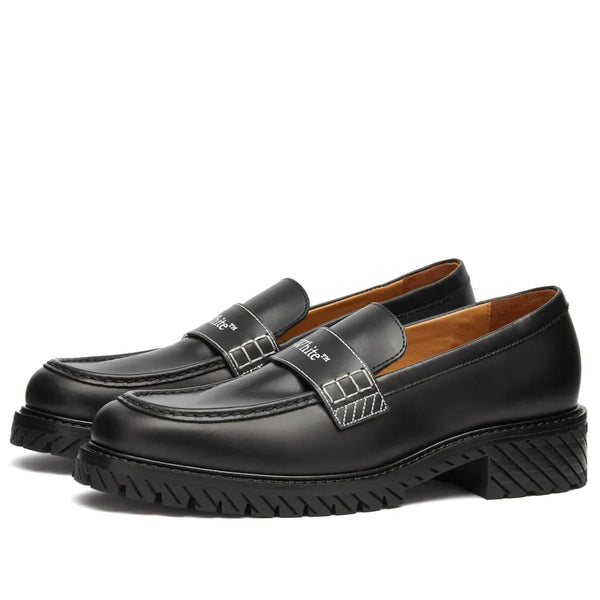 Combat Loafer (Black/White)