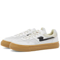 Pearl S-Strike Leather Mix Sneaker (White/Gum)