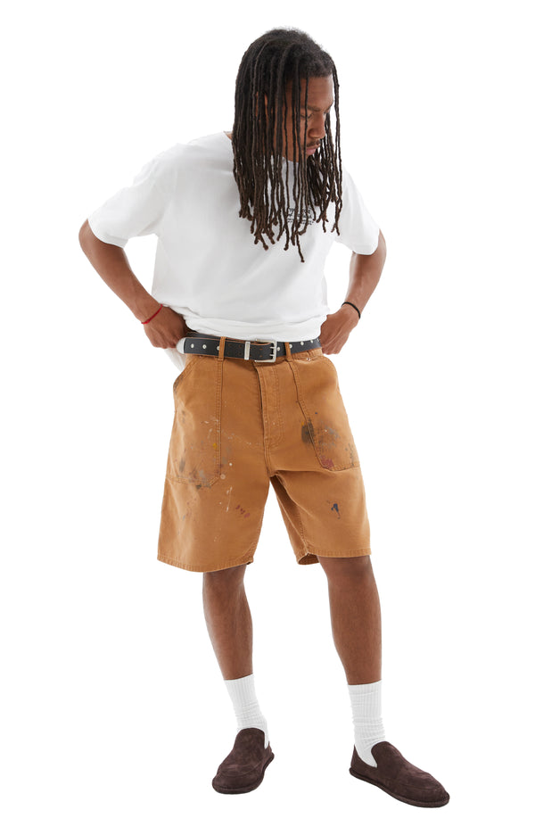 Worn Carpenter Shorts (Tan)