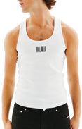 Barcode Tank Top (White)