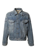 Denim Moto Jacket (Blue)