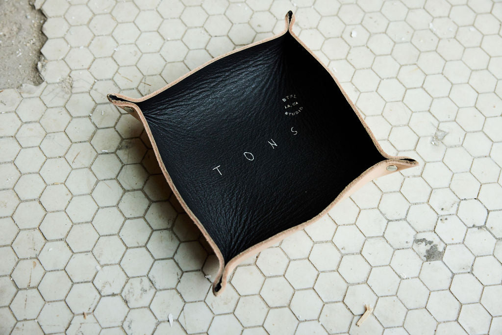 Leather Catch All Plate
