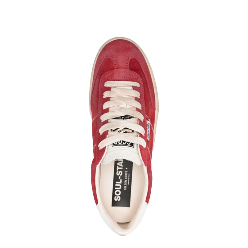 Women's Soul-Star Suede Sneakers (Red/Milk)