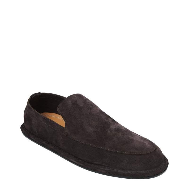 Ross Suede Brown Loafers