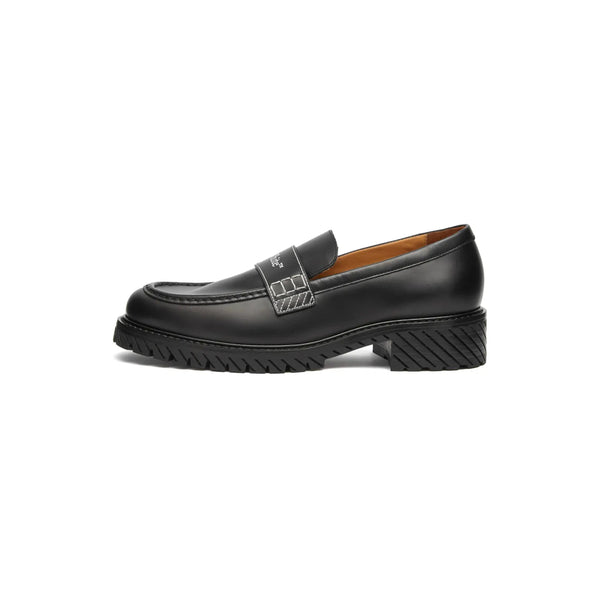 Combat Loafer (Black/White)