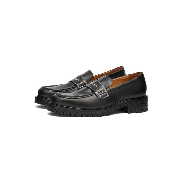 Combat Loafer (Black/White)