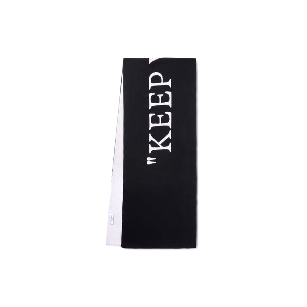 Keep Warm Scarf (Black/White)