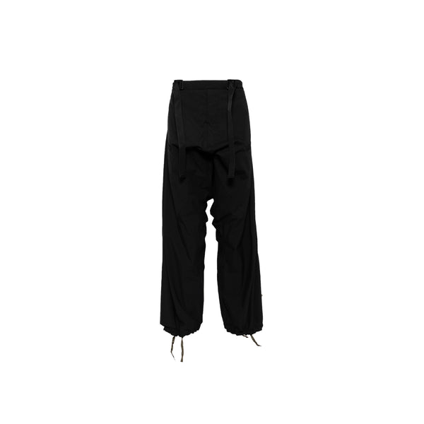 Men's Pant Of Synthetic Fibers (Black)