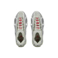 x Willy Chavarria Megaride Bones Sneakers (Halo Green/Silver Metallic/Better Scarlet)