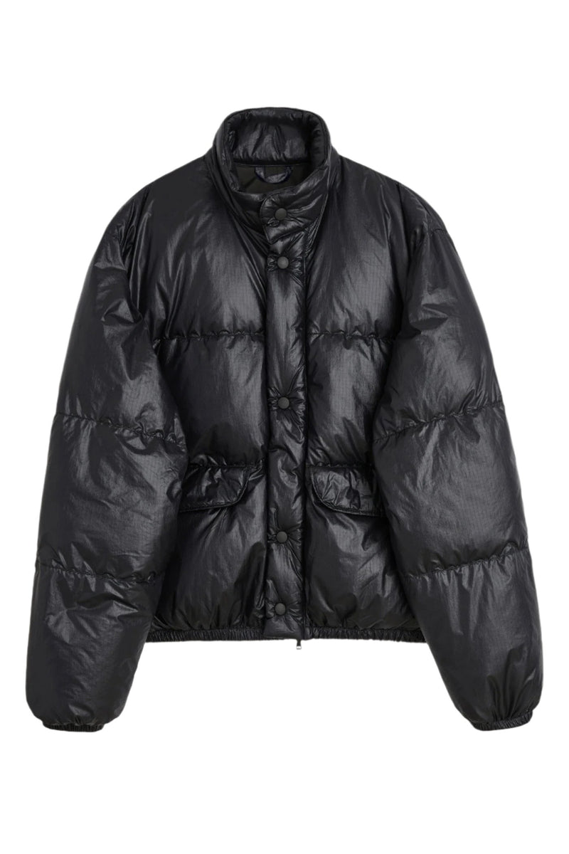 Men's Inhale Puffa Jacket (Black Tech)